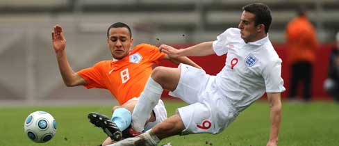 England U17s v The Netherlands